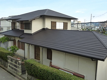 シルキーG2施工　家全体